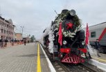 Жители столицы Приамурья 1 мая встретили «Поезд Победы»