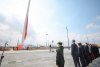 Копию Знамени Победы подняли на самый высокий флагшток Дальнего Востока в Благовещенске