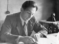 Фото: Уханов Павел Александрович в редакции газеты начало 1950-х. Личный архив.