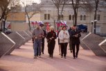 Десятки благовещенцев встретили на площади Ленина «Рассвет нашей Победы»