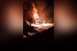 Крупный пал всю ночь бушевал в районе поселка Орлиный в Свободненском районе