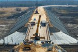В Новобурейском продолжили строительство путепровода и его интеграцию в дорожную сеть поселка