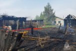 Огнеборцы спасли дома, хозпостройки и животных от пала, устроенного жительницей села Томичи
