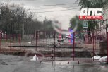 Перелетевшего через перекоп в центре Благовещенска водителя арестовали на 14 суток