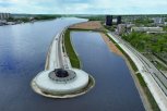 В Благовещенске открыли участок набережной реки Амур с новым пляжем (фото, видео)