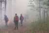 Огнеборцы потушили пламя возле села в Магдагачинском округе