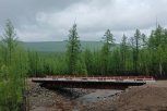 В Тындинском округе с опережением графика отремонтировали 30-метровый мост на дороге Ларба — Лопча