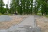 До конца сентября тропы в сквере амурского Новорайчихинска выложат тротуарной плиткой