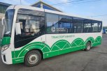 На маршруты в Свободном вышли два новых брендированных автобуса
