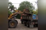 В Благовещенске ликвидируют последствия непогоды