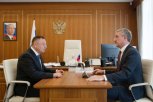 Василий Орлов рассказал министру строительства и ЖКХ РФ о благоустройстве в Приамурье