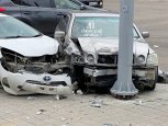 После аварии из пяти автомобилей в Благовещенске медпомощь оказали одному водителю