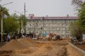 Благовещенская горбольница и улица Горького. Фото: Минтранс Амурской области