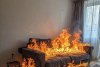 Пожар в пятиэтажном доме в Благовещенске пришлось тушить 19 огнеборцам