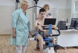 Новый велоэргометр помогает в реабилитации юных пациентов детской больницы Благовещенска