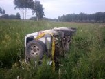 Перевернувшему машину с детьми отцу из Зейского округа грозит тюремный срок
