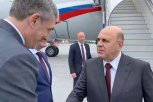 Глава Правительства РФ Михаил Мишустин прилетел в Благовещенск