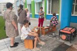 В обесточенном Белогорске открыли пункты с плитками и зарядками