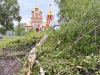 С улиц Белогорска вывезено 574 кубометров бурелома и спила упавших во время урагана деревьев