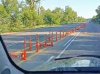 Это не кегли: амурских водителей попросили не сбивать делиниаторы на трассе Благовещенск — Свободный