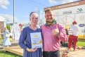 Агриппина с главным сыроваром России Олегом Сиротой. Личный архив