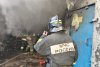 В Белогорске горел гараж с имуществом