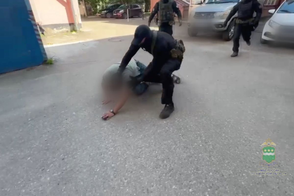 Фото: Скриншот видео УМВД России по Амурской области