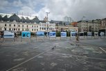 Снимки амурских путешественников украсили фотовыставку на центральной площади Владивостока