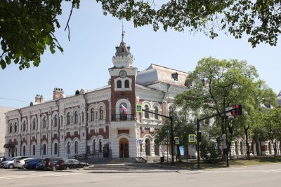 В Амурском краеведческом музее заговорила голограмма купца-золотопромышленника