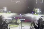 Два благовещенских дрифтера на иномарках устроили ночной заезд по площади Ленина