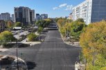 Дорожники завершают обновление участка улицы Горького в Благовещенске возле городской больницы