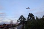 Низко пролетевший над городом самолет напугал жителей Белогорска