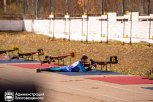 Моховая Падь стала площадкой для соревнований по скоростным гонкам и меткой стрельбе