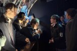 «Поезд Победы» за полчаса пронес благовещенцев сквозь ключевые вехи Великой Отечественной войны