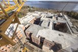 Строительство Дома социального обслуживания в Благовещенске завершено на 42 процента