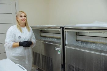 Амурчанка с помощью господдержки развила бизнес по производству пищевого льда