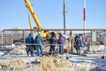 В селе Чигири начинается строительство магистральной газовой трубы