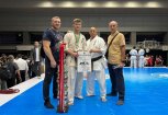 Амурский каратист поднялся на вторую ступень пьедестала статусных соревнований в Японии