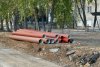 На улице Мухина в Благовещенске прокладывают ливневую канализацию