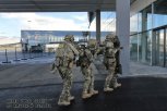 Силовики провели учения и задействовали технику в новом терминале аэропорта Благовещенска