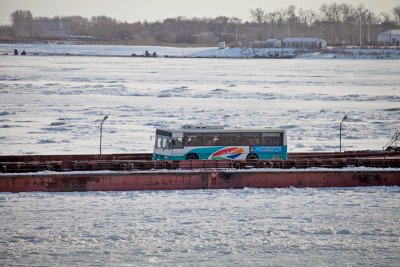 Между Благовещенском и Хэйхэ в декабре построят понтонный мост через Амур