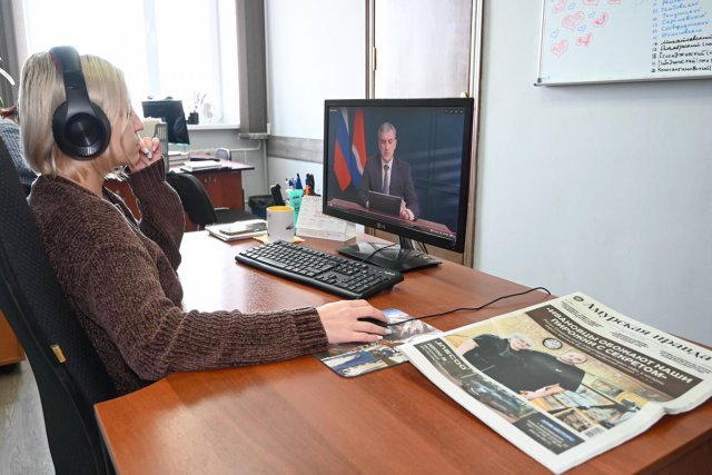 Губернатор посоветовал желающим перевести дома на газ читать «Амурскую правду»