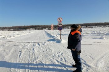 Ледовая переправа открыта в Селемджинском районе