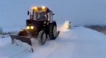 Трассы Приамурья от обильного снега расчищают около 80 единиц техники