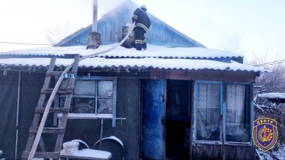 В селе Поярково при пожаре в частном доме спасли имущество на 1,5 миллиона рублей