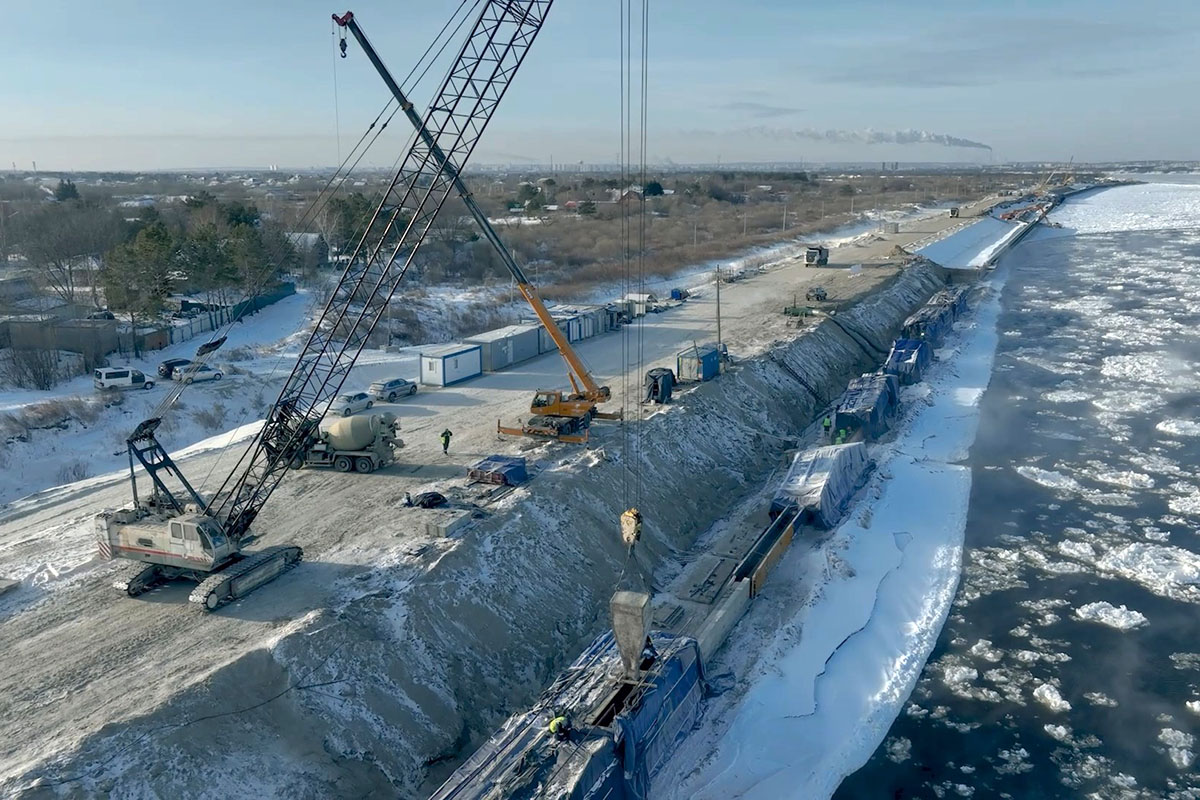 Кадры с дрона