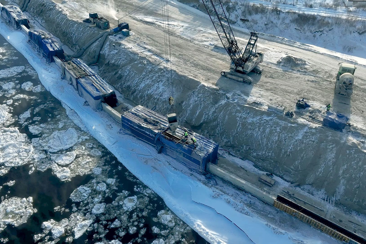 Кадры с дрона