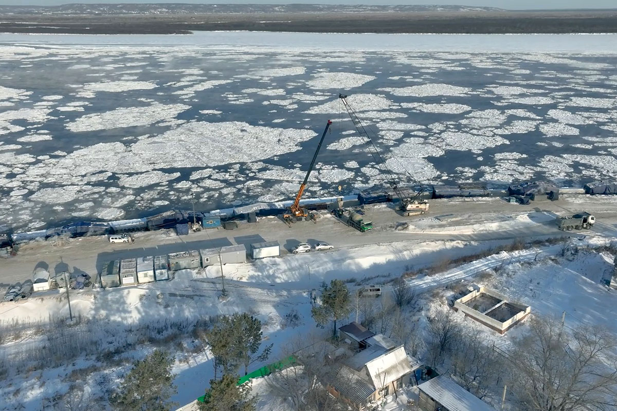 Кадры с дрона