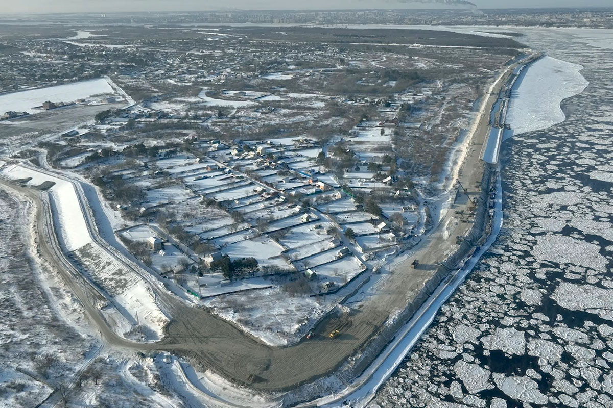 Кадры с дрона