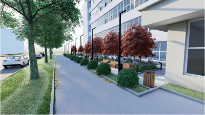 350 «квадратов» комфорта: в Благовещенске появился Сквер связи